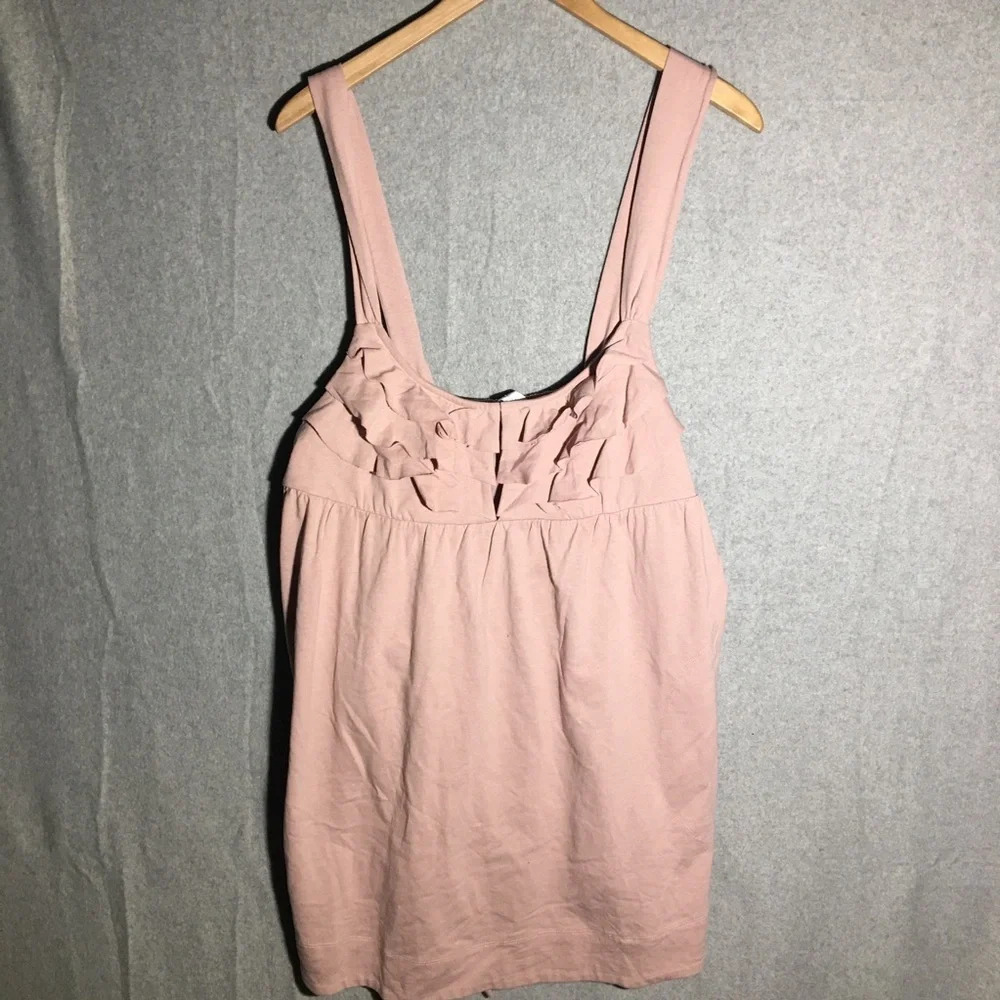 Womens NWOT Free People Beach Dress Low Back Pink Beachy Boho Cotton Balletcore